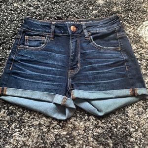 American eagle high rise shortie